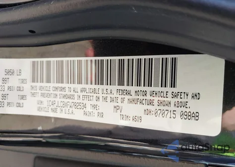 2015 Jeep Cherokee Latitude из США, поврежденный, VIN 1C4PJLCBXFW782534